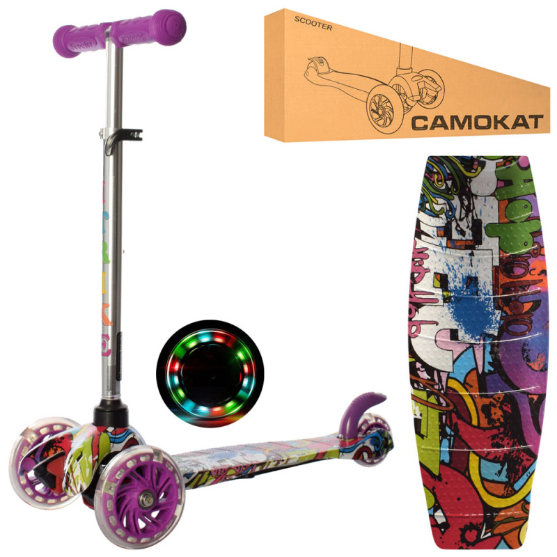 Самокат iTrike Mini BB 3-013-4-F-V (violet) Самокат iTrike Mini BB 3-013-4-F-V (violet)